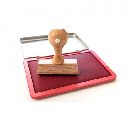 Boite a tampon rouge n2