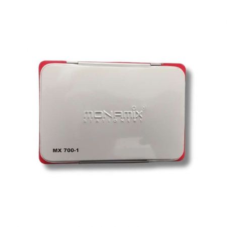 Boîte à Tampons Rouge N2 - Fournitures Pratiques et Élégantes