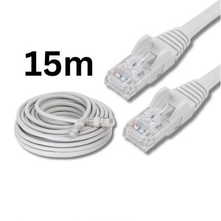 Câble Ethernet 15m - Idéal pour votre réseau informatique