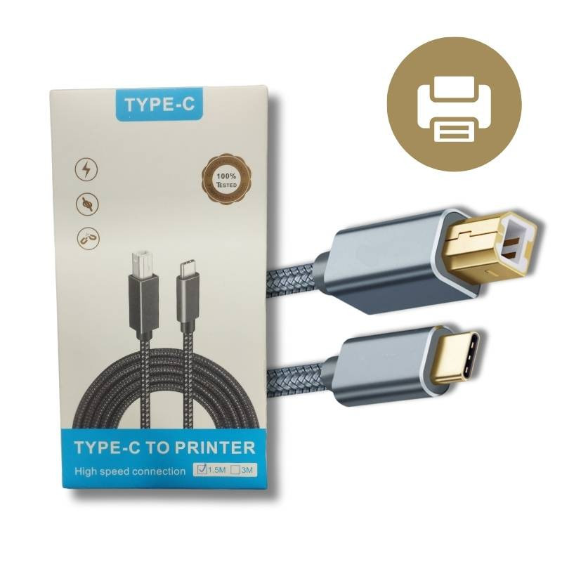 Cable type c imprimante