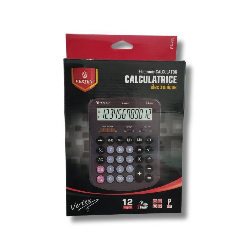 calculatrice vertex 12dgt