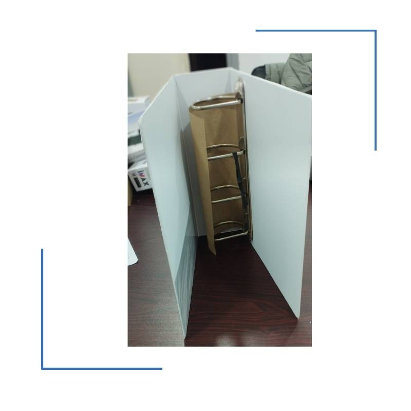 CLasseur personnalisable blanc