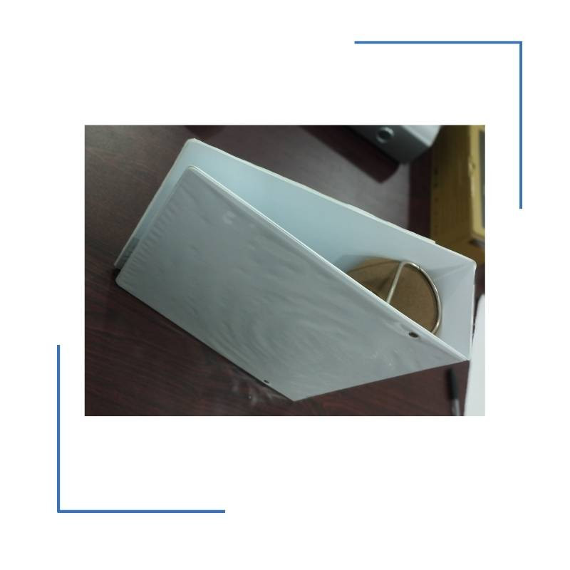 CLasseur personnalisable blanc