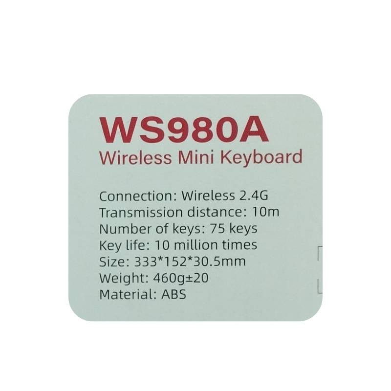 Clavier mini sans fil jedel