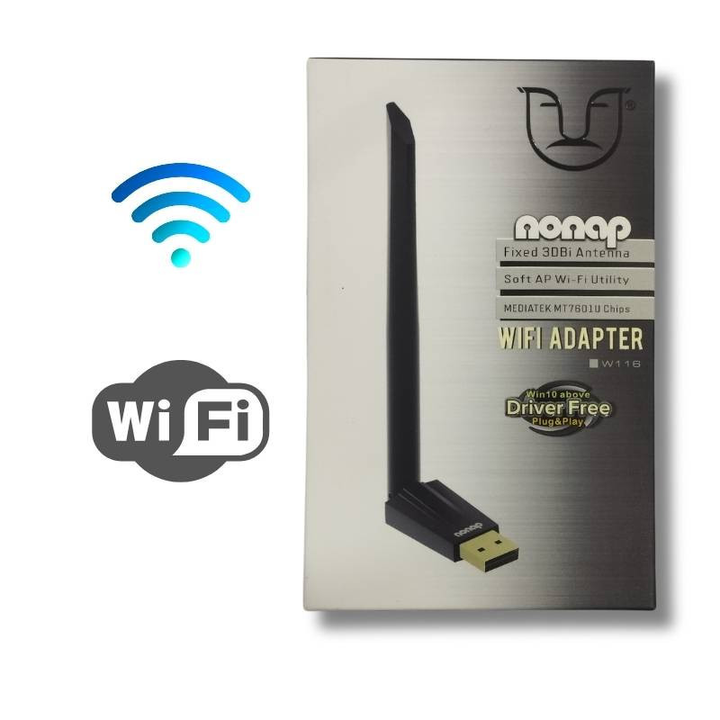 Clé Wi-Fi alfa avec 2 antennes