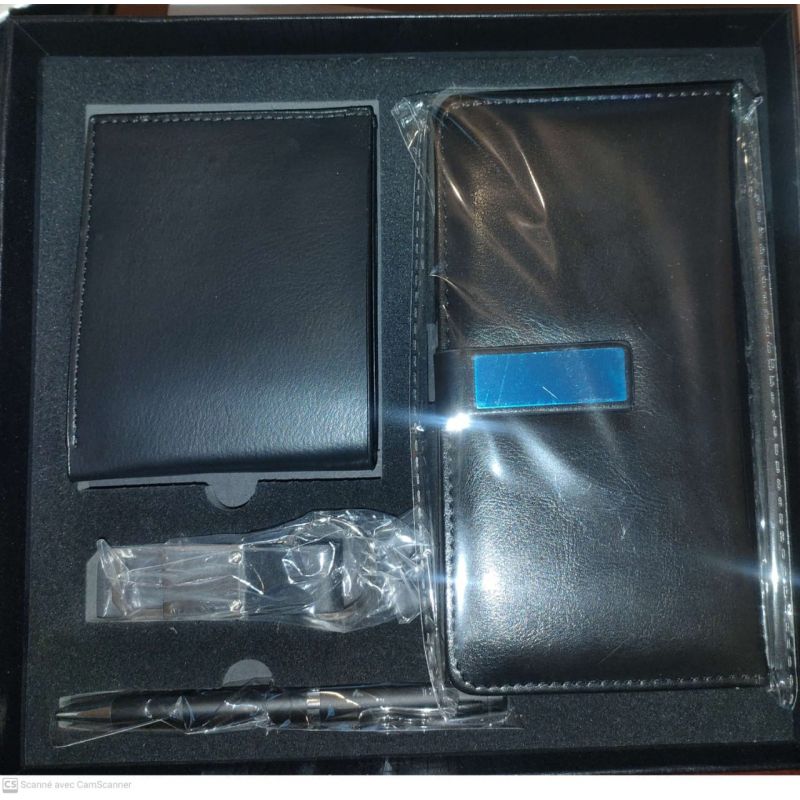 Coffret 3 PCS: مجموعة اللوازم المكتبية الأساسية