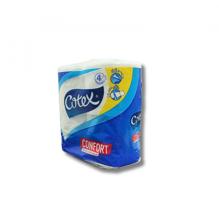 Cotex confort 4 pcs papier hygiénique