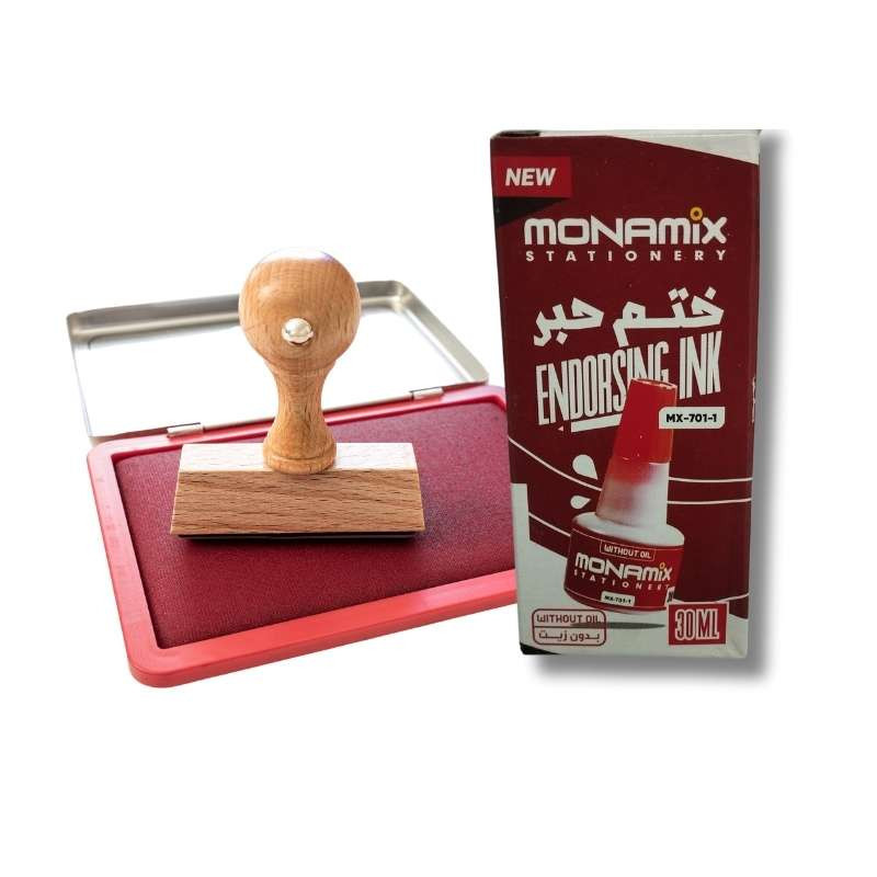 Encre rouge 30 ml monamix