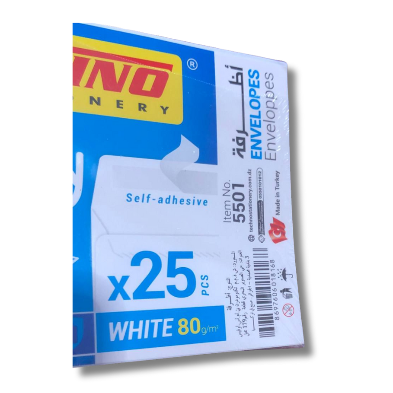 Enveloppe F10 – Techno  114 × 162 mm paquet d  e 25 pcs