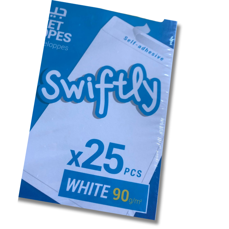 Enveloppes F16 – techno  162 × 229 mm  Paquet 25 pcs