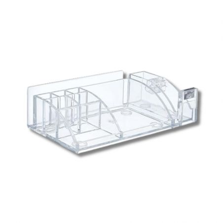 Organisateur de Bureau en Acrylique Transparent Chic