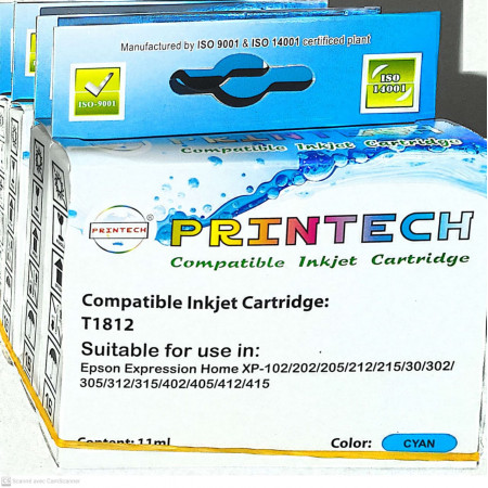 Pack cartouche epson 1811/12/13/14