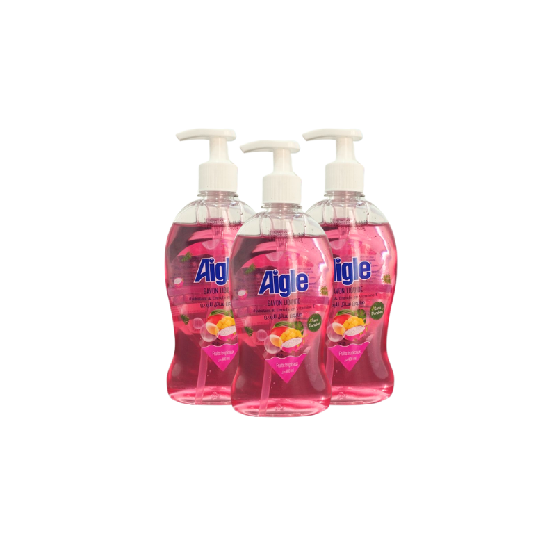Savon liquide Aigle -fruits tropicaux 400 ml