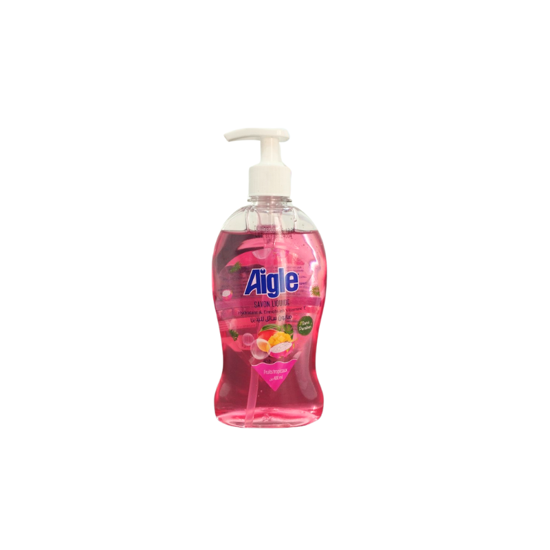 Savon liquide Aigle -fruits tropicaux 400 ml