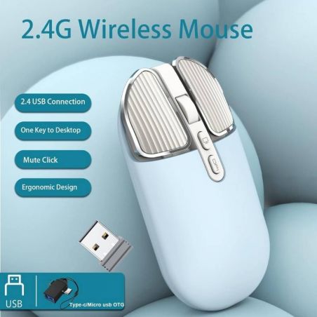SOURIS  SANS FIL RECHARGABLE IMICE I5