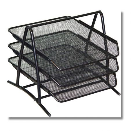 Trieur Métallique 3 Étage - Organisation de Bureau Efficace