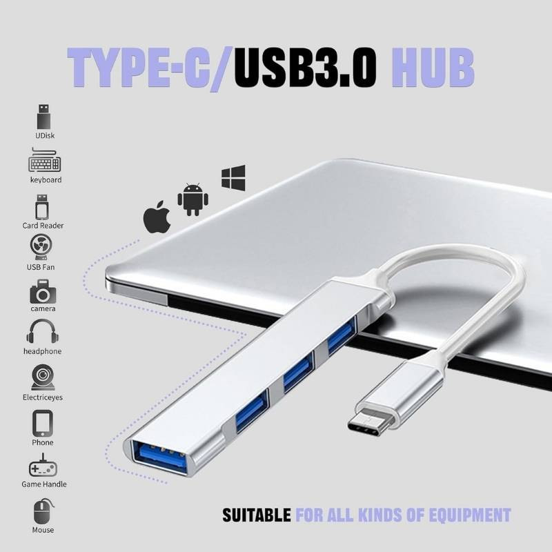 Type -c to usb hub