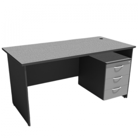 Bureau120x75 / ERA / ST / pied bois  22mm