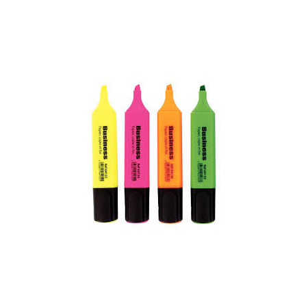 Highlighter pen pochette de 4pcs