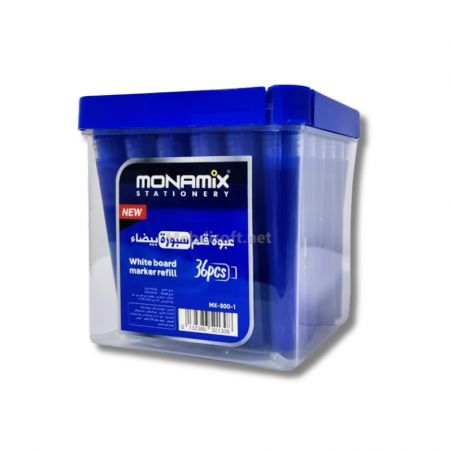 Recharge Marqueur Monamix Bleu 36 pcs - Qualité Supérieure