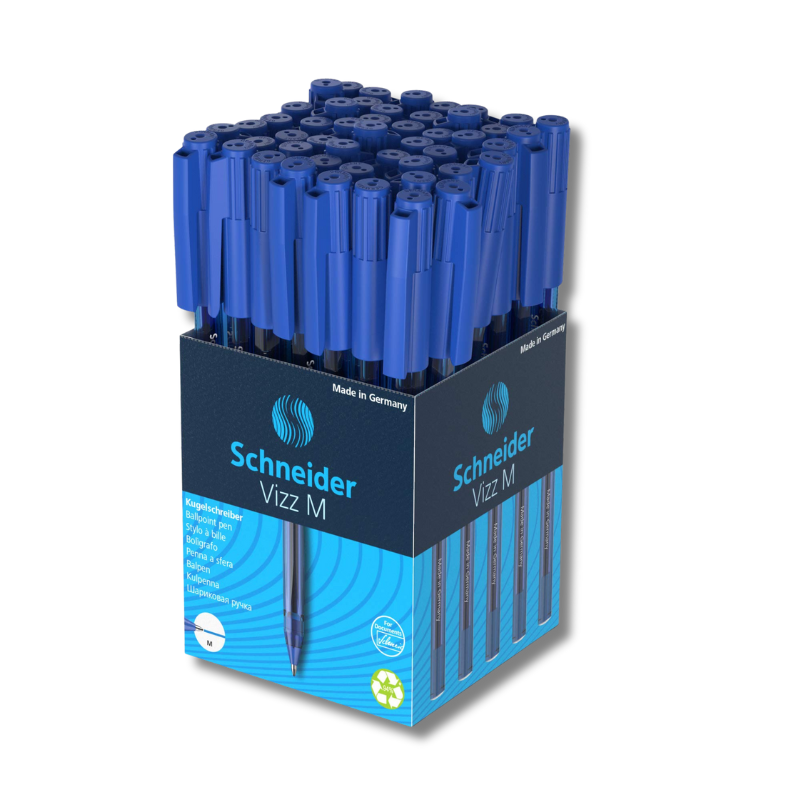 Stylo schneider- blue boit de 50 pcs