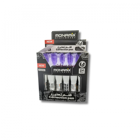 Correcteur stylo 7ml monamix 24pcs