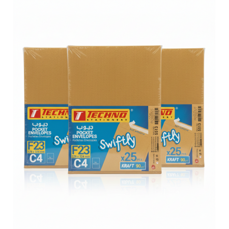 Enveloppes Techno F16 Format C5 - Paquet de 25 Pièces