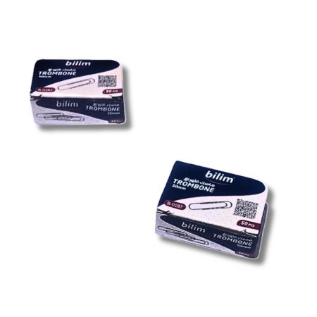 Trombones 50mm - Boîte de 50 | Fournitures Pratiques