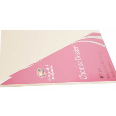 Chemise dossier 100 f