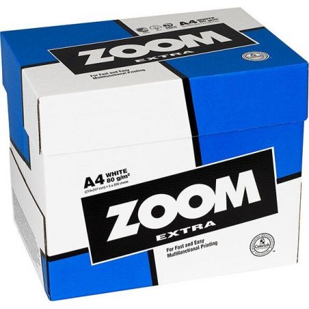 صندوق ورق A4 - Zoom Extra | 5 رزم - جودة ممتازة