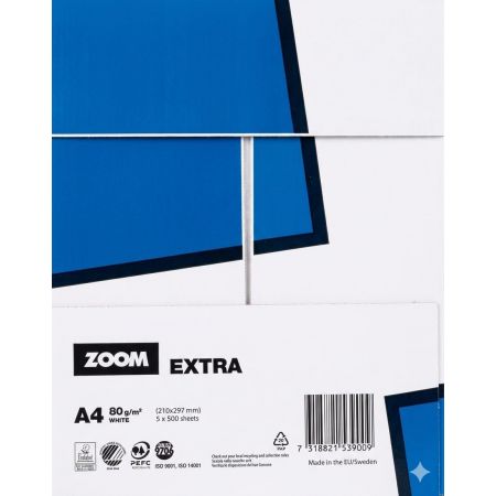 صندوق ورق A4 - Zoom Extra | 5 رزم - جودة ممتازة