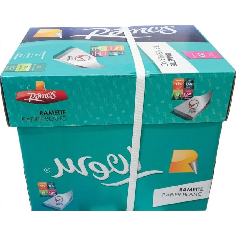 ramos A4 Paper Box (5 Reams) - Carton - Qualité pour tous les besoins