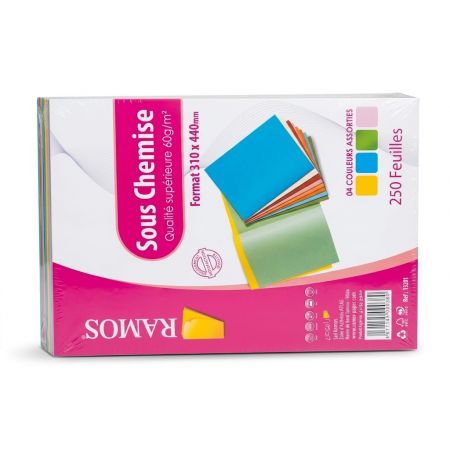 Sous Chemise Ramos - 250 feuilles pour tous vos besoins en papier