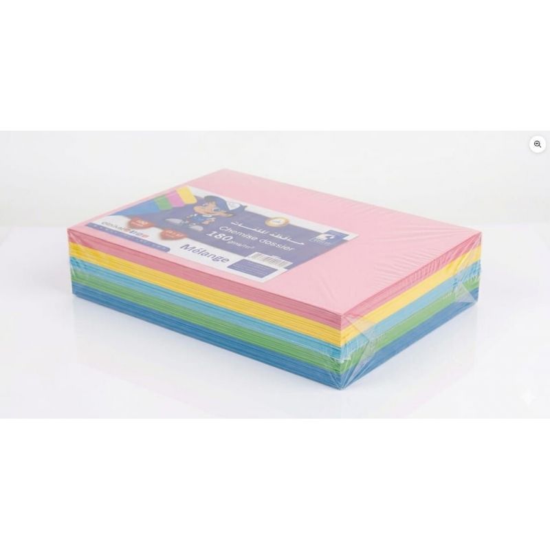 Organisez-vous avec Chemise Dossier hilal 180gr (100 Feuilles)