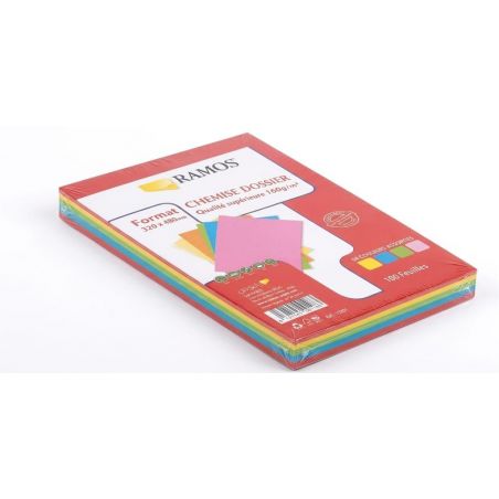 Dossier A4 haute capacité - design premium en carton