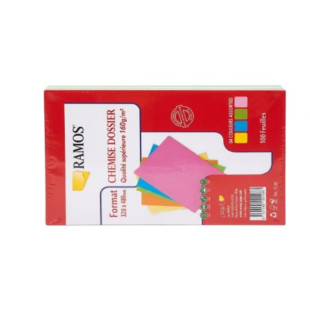 Dossier A4 haute capacité - design premium en carton