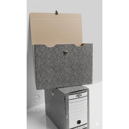 boite archives 15 cm + fermoire fabs - كرتون متين