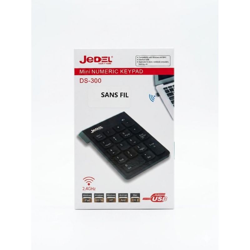 clavier numerique sans fil مضغوط - الدقة والأناقة
