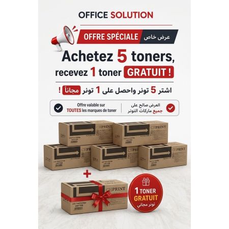 Achetez 5 Toner et Recevez un Gratuit - Offre Spéciale!