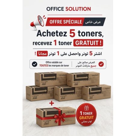 Achetez 5 Toner et Recevez un Gratuit - Offre Spéciale!
