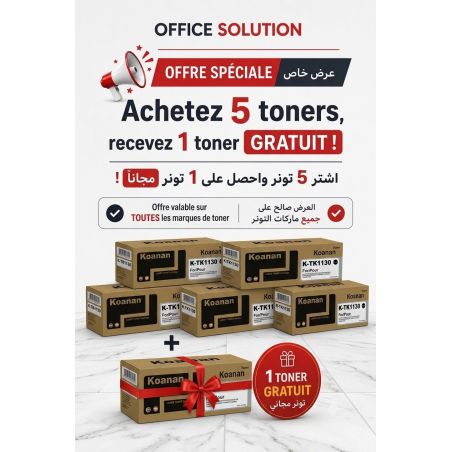 Toner TK 1130 Achetez 5 Toner et Recevez un Gratuit