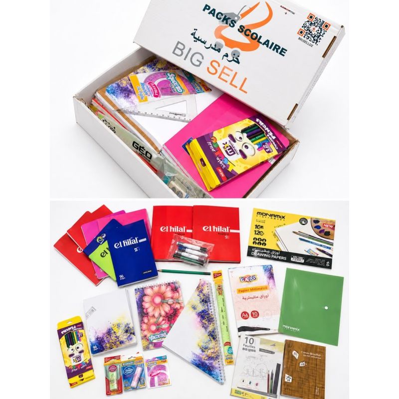 packs scolair كاملة للأطفال - جاهزة للتعلّم!