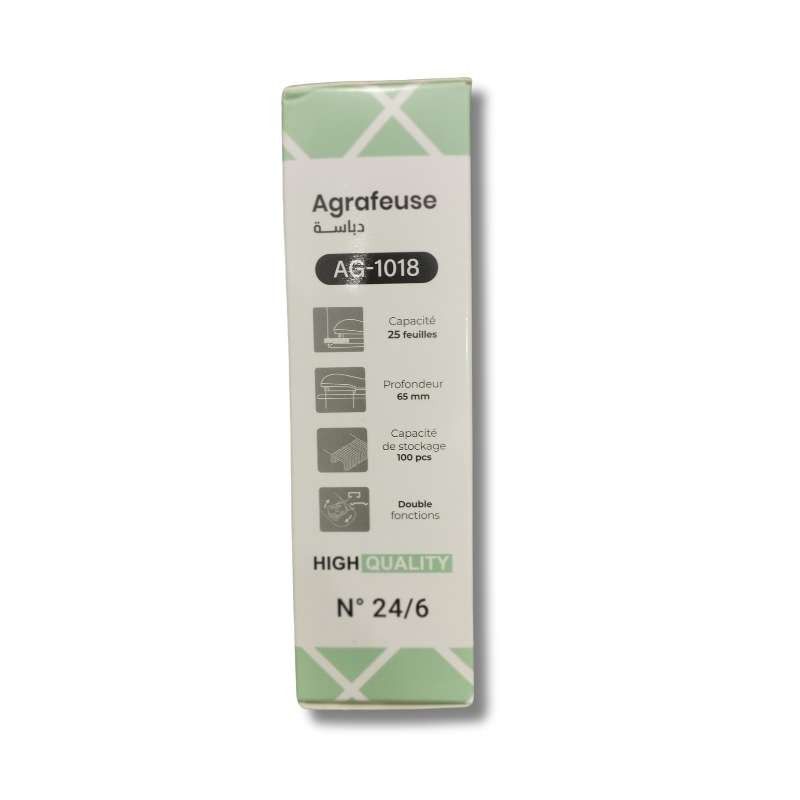 Agrafeuse AG1018: Efficacité et Précision Assurées!